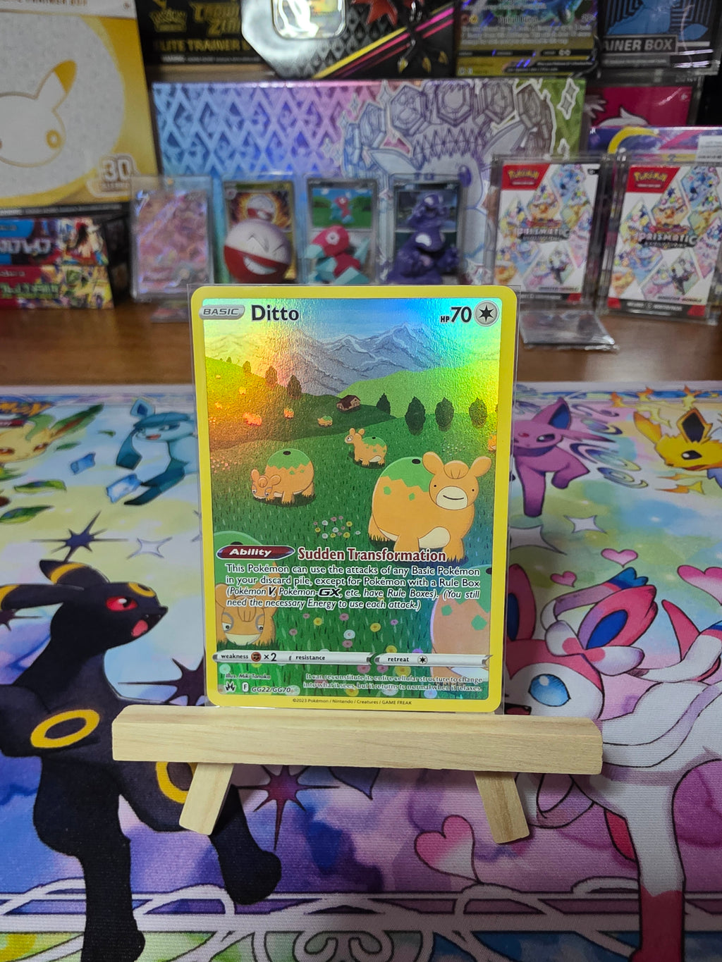 Ditto - GG22/GG70 - Crown Zenith: Galarian Gallery - English - Rare Holo